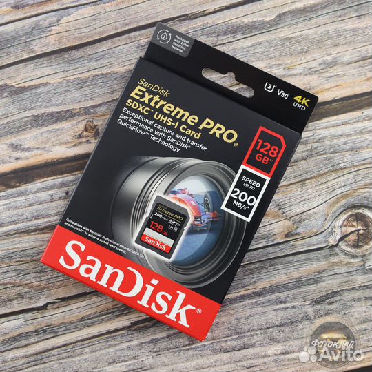 SanDisk sdxc 128GB Extreme Pro U3 4K