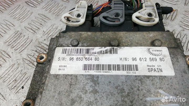 Блок управления двигателем Citroen Jumper