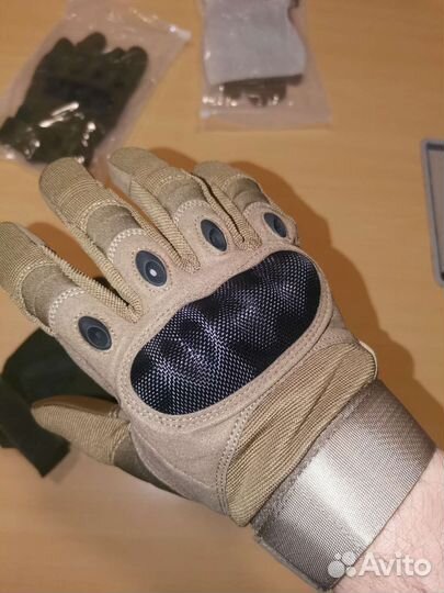 Перчатки тактические с сенсорными пальцами