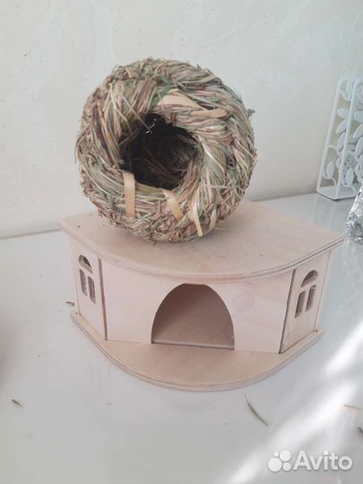 Домик для джунгарского хомяка