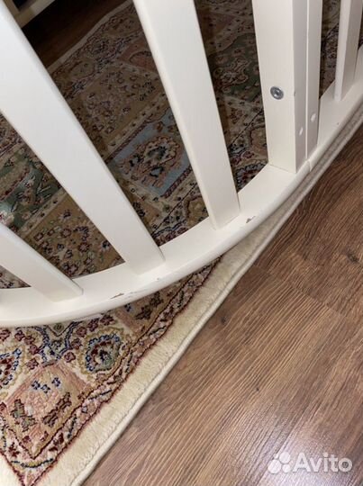 Детская кроватка с маятником 9в1