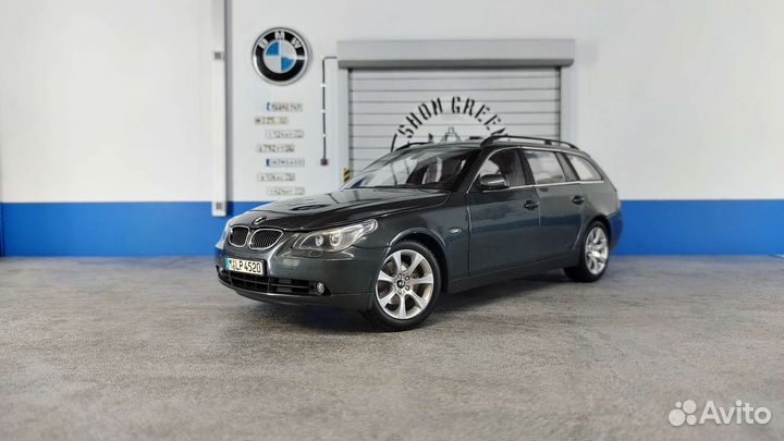 Bmw 5-series e61 Kyosho grey 1:18