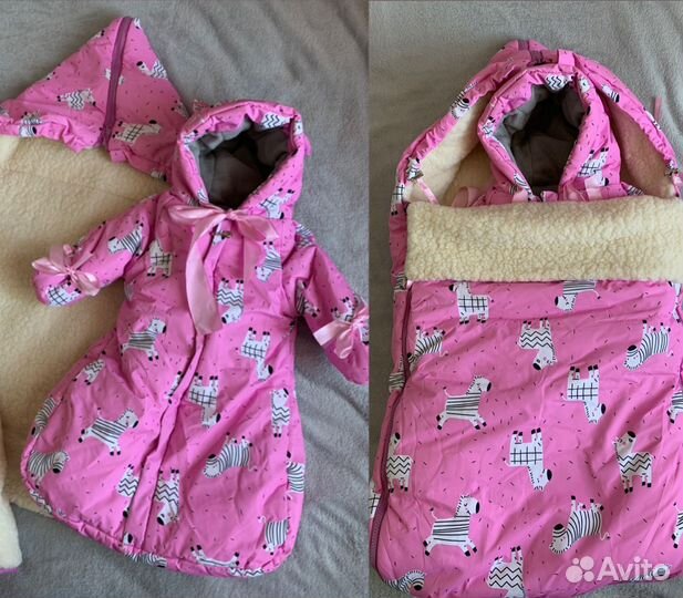 Зимний комбинезон для девочки