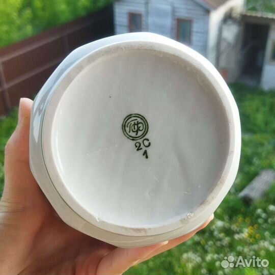 Сахарница фарфор СССР