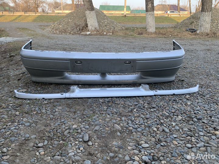 Бампер решотка реснички