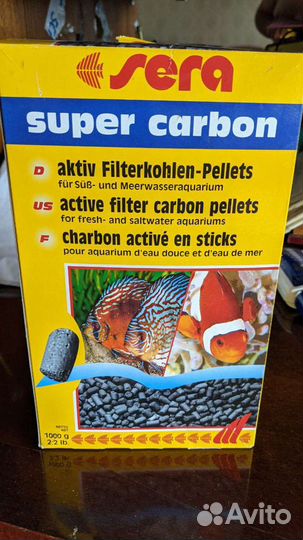 Sera Super Carbon активированный уголь, 1000г