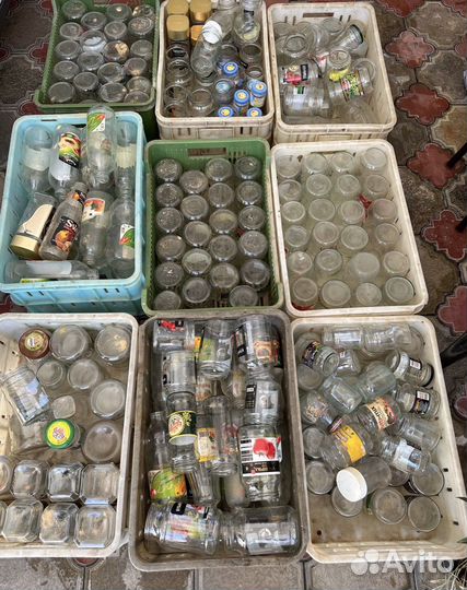 Банки стеклянные