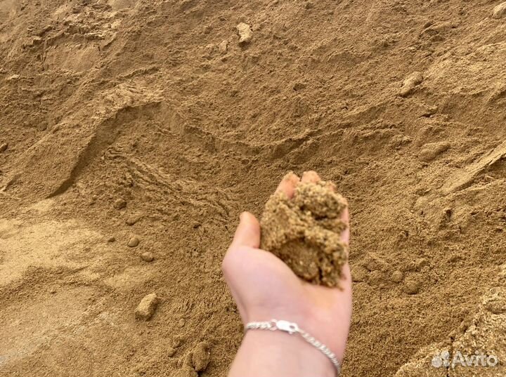 Песок для стяжки, доставка