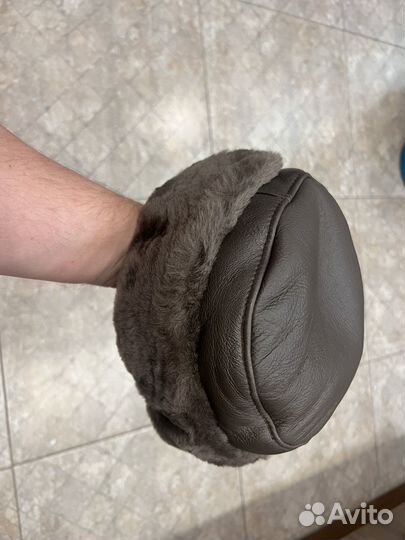 Мужская меховая кепка