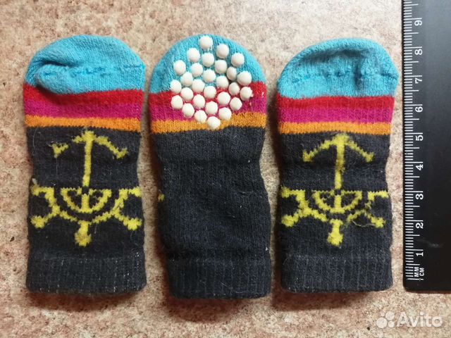 Носки для собак 3 штуки