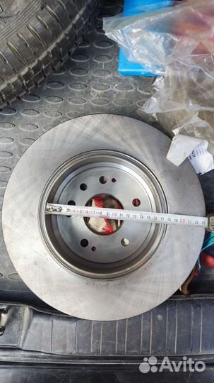 Задние тормозные диски на honda