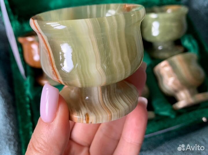 Подарочный набор Рюмки из Оникс