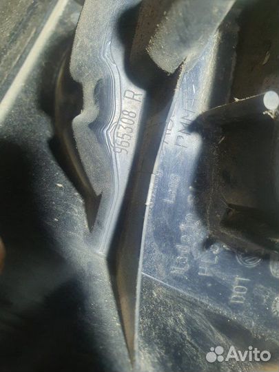 Фонарь задний правый Volkswagen Golf plus 1.6 BLP