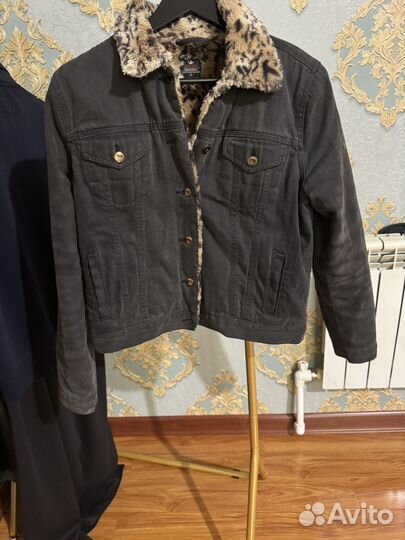 Куртка джинсовая утепленная