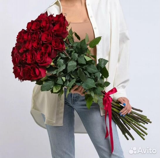 Метровые розы гиганты