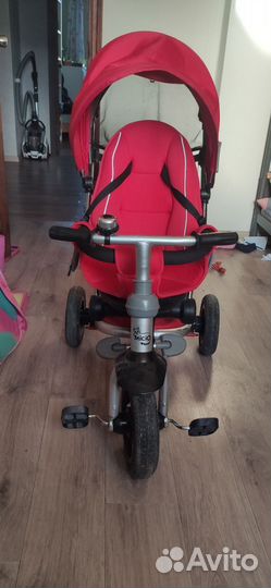 Велосипед коляска с ручкой
