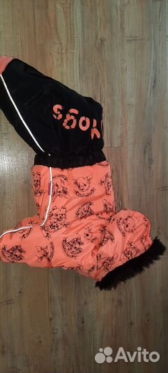 Зимний комбинезон For my Dogs для девочки