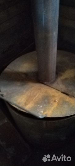 Печь для бани с баком