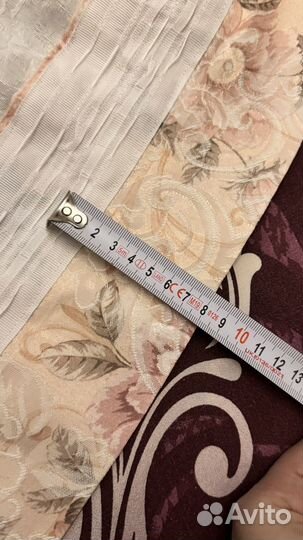 Штора 260х260 на шторной ленте