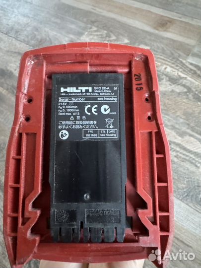 Шуруповерт Hilti sfc 22 a