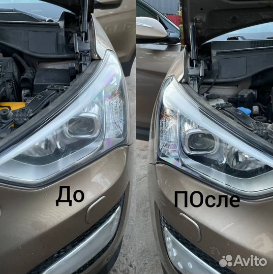 Полировка фар