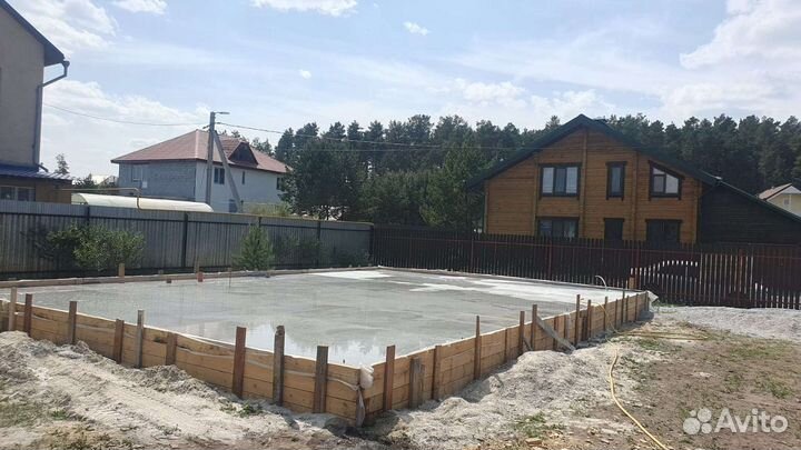 Фундамент под ключ, устройство фундамента,бетон