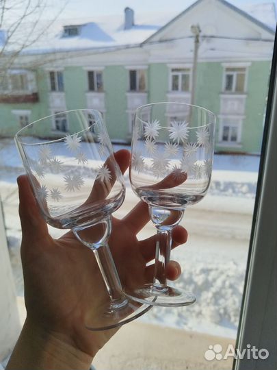 Хрустальные фужеры