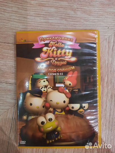 Hello kitty DVD диск мультфильм