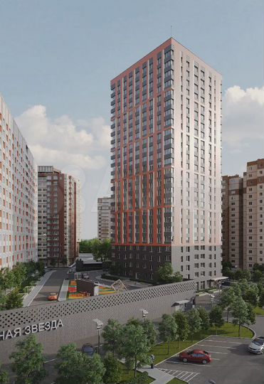 3-к. квартира, 67,5 м², 2/15 эт.