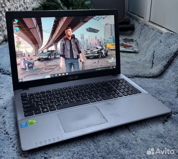 Игровой ноутбук asus i3/Geforce 840M/8озу/240ssd