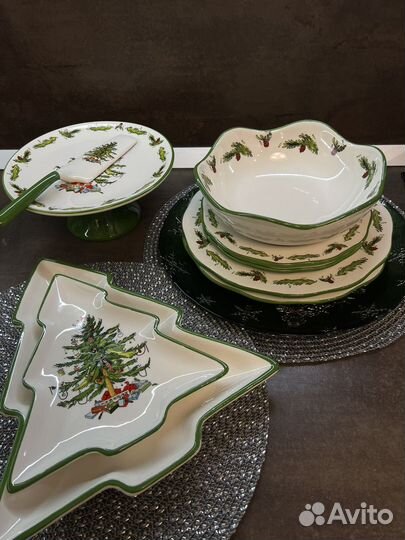 Сервиз столовый новогодний kuchenland