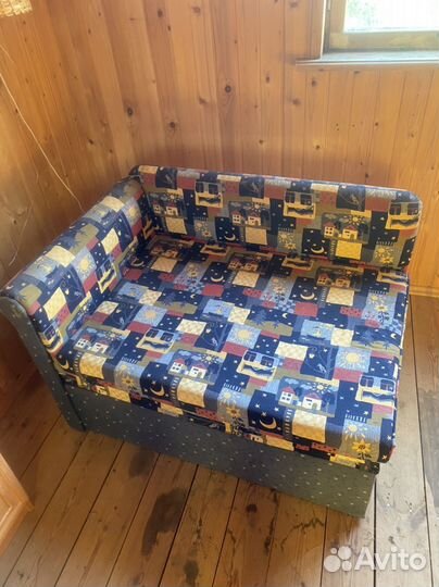 Детская кровать диван с мягкими бортиками