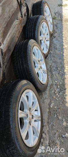 Литые диски r15 4 100