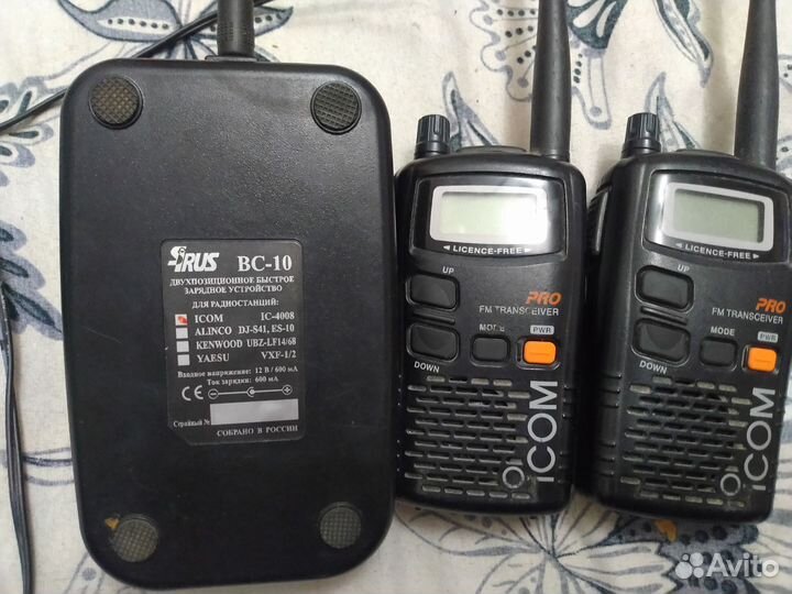 Рации icom