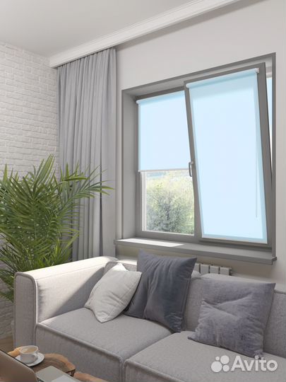 Рулонные шторы, жалюзи с установкой