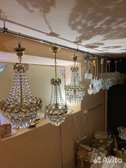 Хрустальные люстры СССР