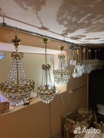Хрустальные люстры СССР