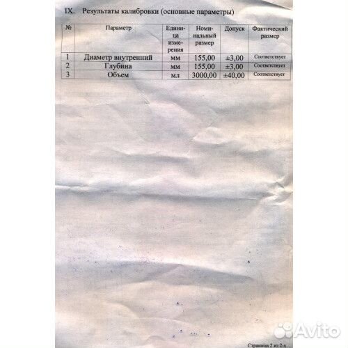 Мерный цилиндрический сосуд мп-3л