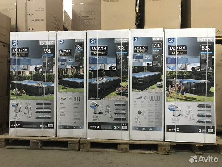 549x274x132 intex каркасный бассейн 26356