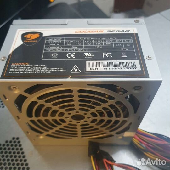 Мощные бп от 450W, 8+8+6pin