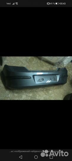 Opel astra h задний бампер хэтчбек