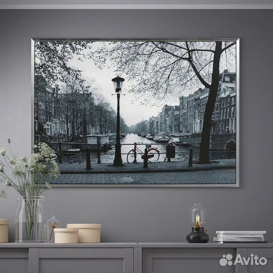 Картина постер икея Амстердам