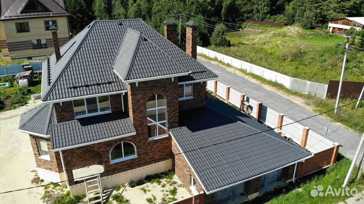 Металлочерепица монтерей люкс плюс от производител