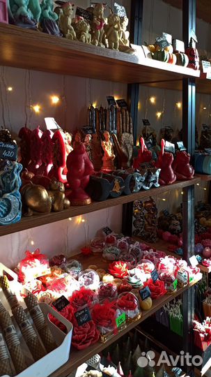 Свечи восковые ручной работы не церковные