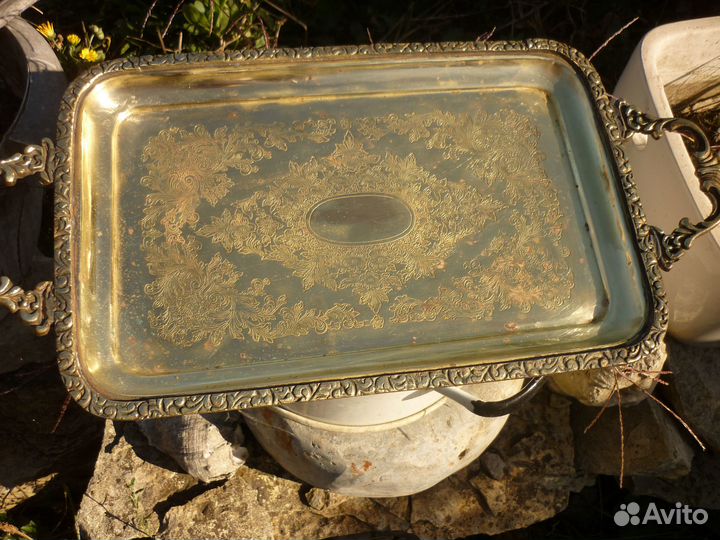 Подносы старинные