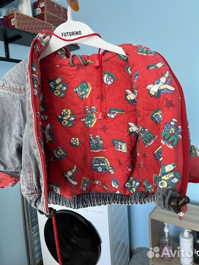 Куртка джинсовая 86-92