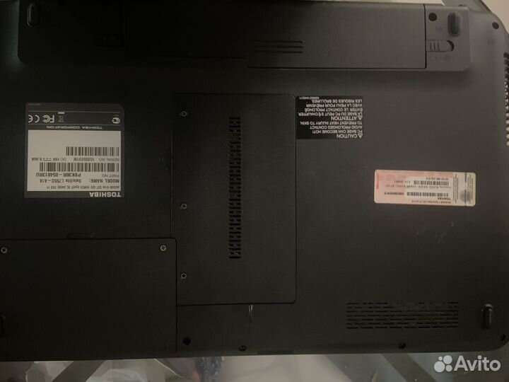 Ноутбук toshiba