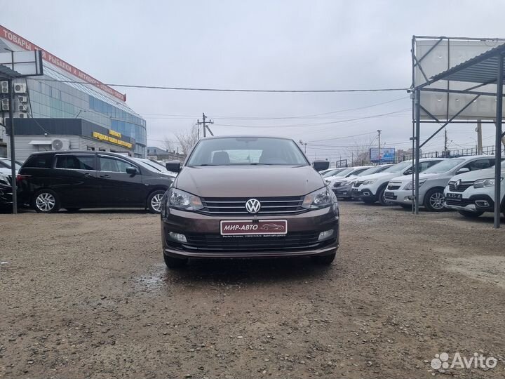 Volkswagen Polo 1.6 AT, 2018, 106 130 км