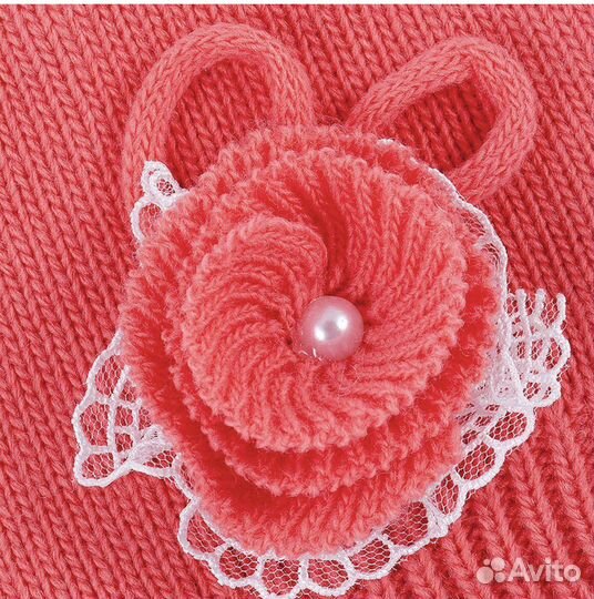 Шапка для девочки зима