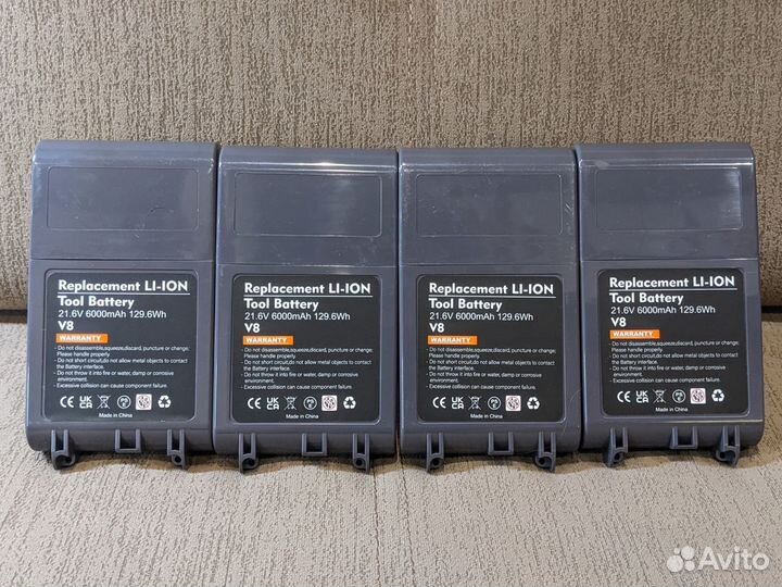 Новые усиленные аккумуляторы Dyson V6 V7 V8